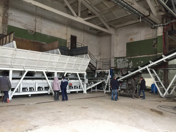 Запустили бетонный завод SmartBeton50 в Казани