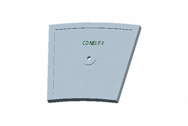 Нижняя броня (6) для бетоносмесителя CO-NELE CMP (S) 2500