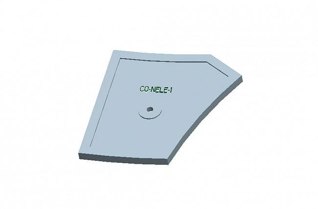 Нижняя броня (9) для бетоносмесителя CO-NELE CMP (S) 1250
