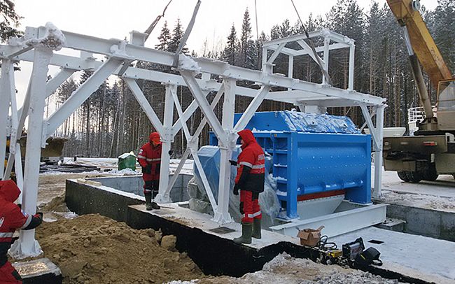 Двухвальный бетоносмеситель Sicoma MAO 3750/2500