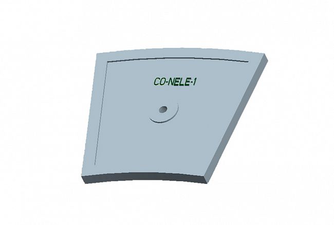 Нижняя броня (4) для бетоносмесителя CO-NELE CMP (S) 2500