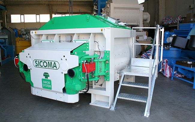 Двухвальный бетоносмеситель Sicoma MAO 4500/3000