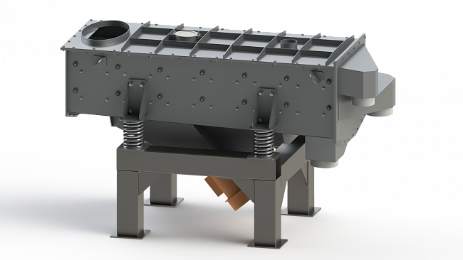 Инерционный грохот тяжелого типа ТТС-SHI-1-1400