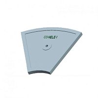 Нижняя броня (2) для бетоносмесителя CO-NELE CMP (S) 1500