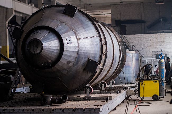 Цельносварной силос ТТС-42-Ц
